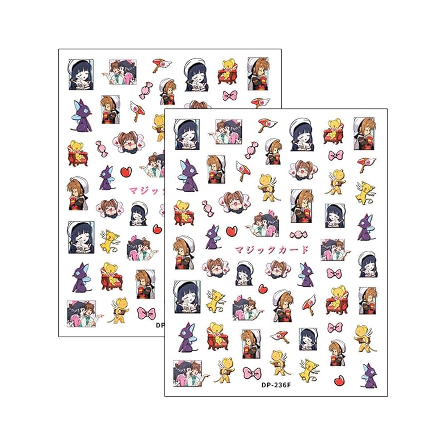 Amazon.co.jp: KLauer カードキャプターさくら ネイルシール